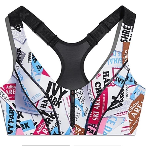 adidas Ivy Park Medium-Support Ski Tag Bra - Picture 4 of 11